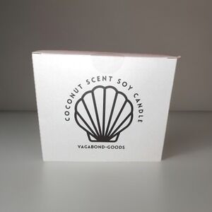 Coconut Sea Shell Soy Candle Island Time Vagabond Goods Venice Beach Vibe Decor